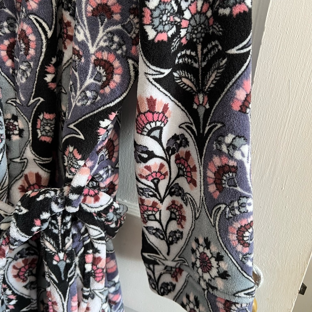 Vera Bradley Floral Patterned Robe 2XL 3xl - Picture 2 of 5